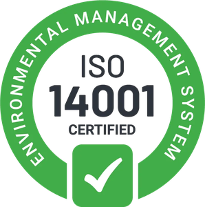 ISO 14001 certified