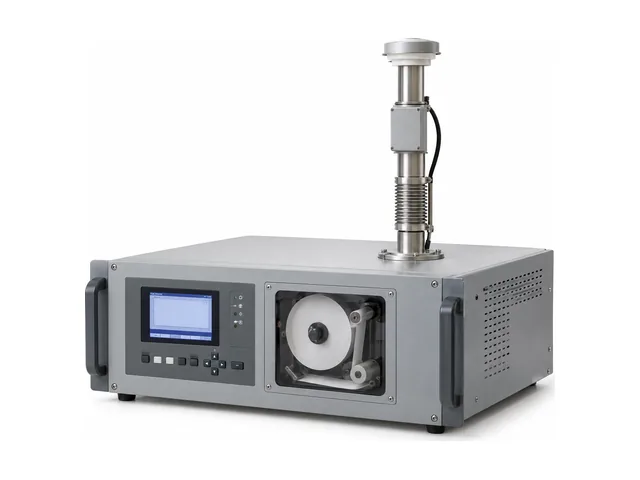 Continuous particulate analyser