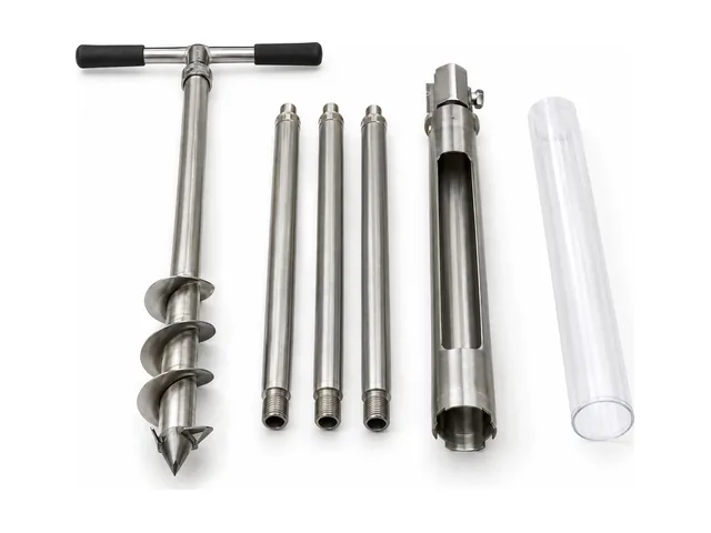 Hand auger and window sampler
