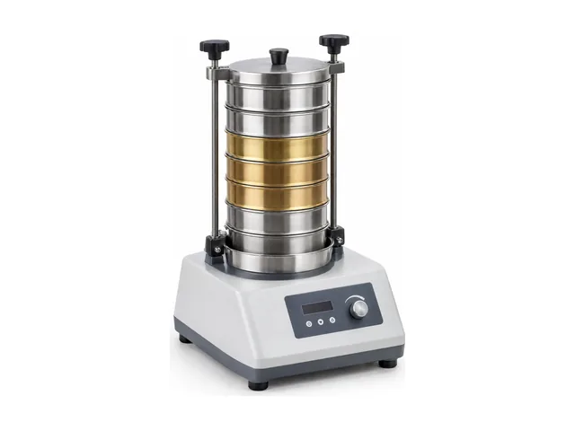 Test sieve stack and shaker